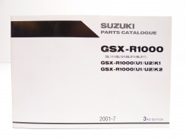Parts book Suzuki GSX R 1000