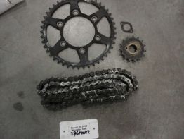 Ketting en tandwielset Ducati monster 696