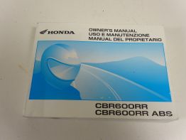 Instructieboekje Honda CBR 600 RR
