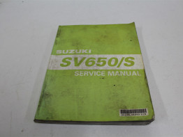 Werkplaatshandboek Suzuki SV 650