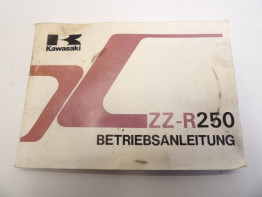 Fahrerhandbuch Kawasaki ZZR 250