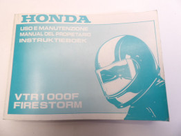 Instructieboekje Honda VTR 1000 F