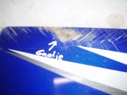 Rechter zijkuip klein Yamaha YZF R6