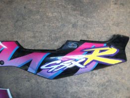 Heck links Suzuki GSX R 750