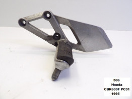 Main step holder left Honda CBR 600 F