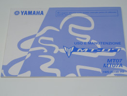 Fahrerhandbuch Yamaha MT 07