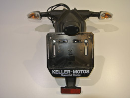 License plate holder Kawasaki Z 750