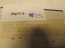 Koppelingshandle Kawasaki KLR 600