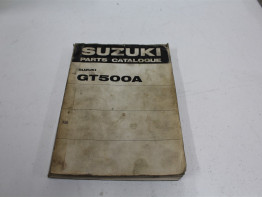 Parts book Suzuki GT 500