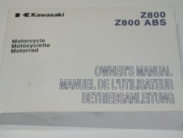 Instructieboekje Kawasaki Z 800