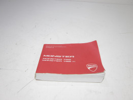 Instructieboekje Ducati monster 796