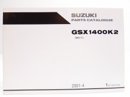 Parts book Suzuki GSX 1400