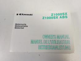 Fahrerhandbuch Kawasaki Z 1000 Sx