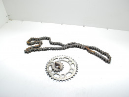 Ketting en tandwielset Ducati Monster S4
