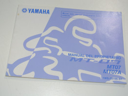 Instructieboekje Yamaha MT 07