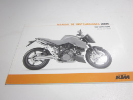 Instructieboekje KTM 990 Superduke