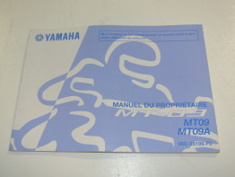 Instructieboekje Yamaha MT 09