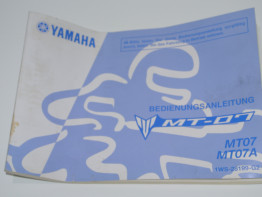 Manuel Yamaha MT 07