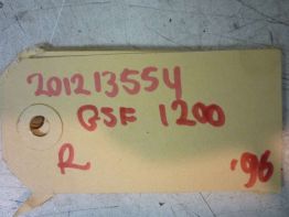 Pillion step right Suzuki GSF 1250 Bandit 