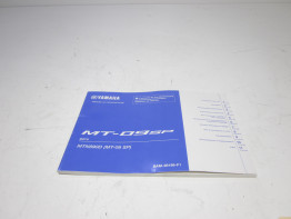 Fahrerhandbuch Yamaha MT 09