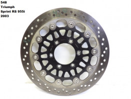 Remschijf voor rechts Triumph Sprint RS