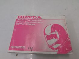 Instructieboekje Honda Fes 250