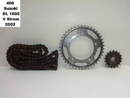 Chain and sprocket kit Suzuki DL 1000 V STROM
