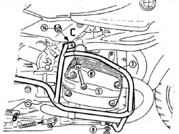 Motorschutzbugel Sturzbugel BMW R 1100 850 R