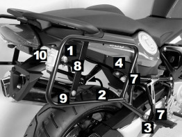 Koffer halter set BMW F 800