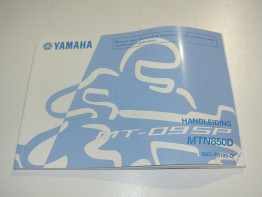 Instructieboekje Yamaha MT 09