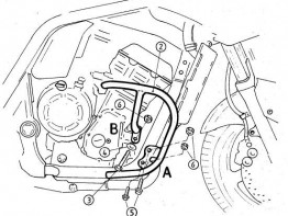 Valbeugel Yamaha FAZER 1000