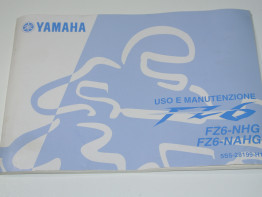 Fahrerhandbuch Yamaha FZ6