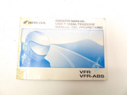 Instructieboekje Honda VFR 800 I