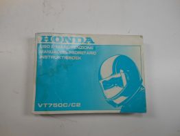 Instructieboekje Honda VT 750 Shadow