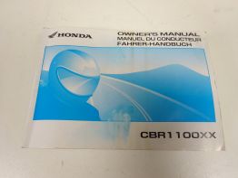 Fahrerhandbuch Honda CBR 1100 XX