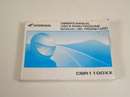 Instructieboekje Honda CBR 1100 XX