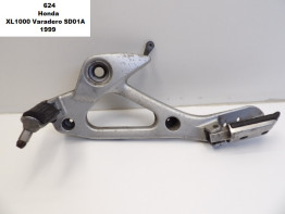 Main step holder left Honda XL 1000 V Varadero