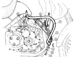 Engine Guard Triumph Tiger 955i