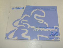 Instructieboekje Yamaha MT 09