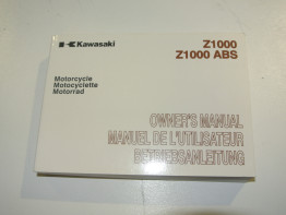 Instructieboekje Kawasaki Z 1000