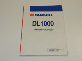 Fahrerhandbuch Suzuki DL 1000 V STROM