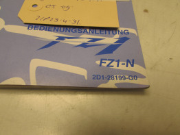 Instructieboekje Yamaha FAZER 1000