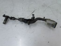 Rempomp achter Suzuki GSX F 1100