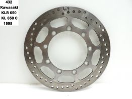 Brake disc front Kawasaki KLR 650