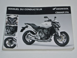 Manuel Honda CB 600 F