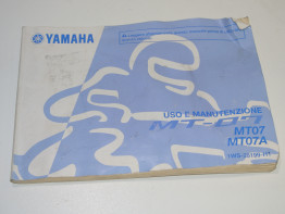 Fahrerhandbuch Yamaha MT 07