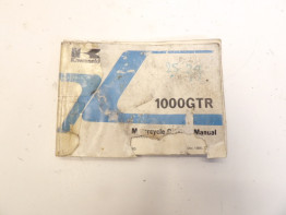 Instructieboekje Kawasaki GTR 1000