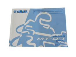 Instructieboekje Yamaha MT 07