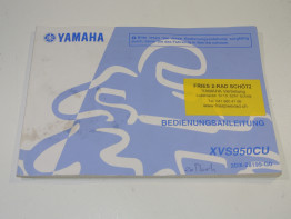 Instructieboekje Yamaha XV 950 R