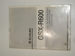 Instructieboekje Suzuki GSX R 600